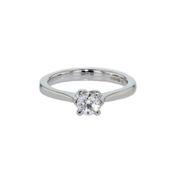 0.30ct Platinum Solitaire Diamond Ring image