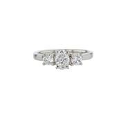 Trilogy – 3 Stone Lab Grown .90ct Diamond Ring image