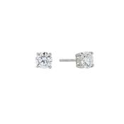 1ct. LAB Diamond Earring, 18ct White Gold image