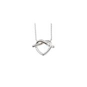 Pretzel Heart Shaped Pendant image