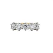 2.50ct LAB Diamond Eternity Ring 18ct Yellow Gold image