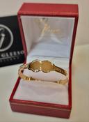 Baby ID Bangle with curved plate