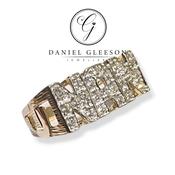 9ct Gold Cubic Zirconia NAN Ring image