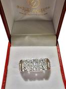 NAN Ring in Sterling Silver with Cubic Zirconia image