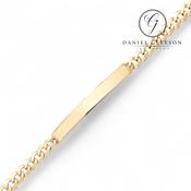 9ct Gold Identity Ladies Bracelet