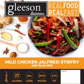 Mild Chicken Jalfrezi Stirfry and Pilau Rice