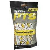 Golf Pride PTS 2 3/4" Bamboo Golf Tees x 100
