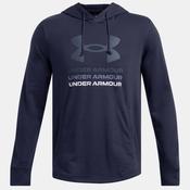 Under Armour Rival Terry Graphic Hoodie Men's (Midnight Navy 411) image