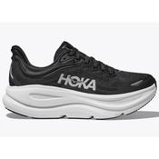 Hoka Bondi 9 Running Shoes Women's (Black White BWHT)