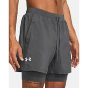 Under Armour Launch 5" 2in1 Shorts Men's (Grey 025) image