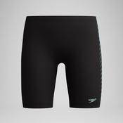 Speedo Plastisol Placment Jammer Kid's (Black Green)