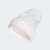 Adidas Knit Pom Beanie Women's (White JL5563) image