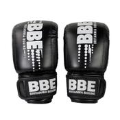 BBE Club PVC Boxing Bag Mitts (Black White)