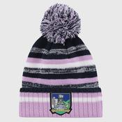 O'Neills Limerick GAA Hydra Bobble Hat Women's (Marine Pink White)