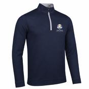 Glenmuir Ryder Cup Wick Half Zip Top Men's (Navy Light Grey) image