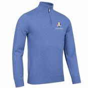 Glenmuir Ryder Cup Devon Half Zip Top Men's (Light Blue)