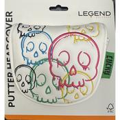 Legend Mallet Putter Lucky Headcover (White)