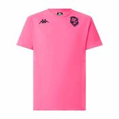 Kappa Stade Francais Paris T-Shirt Men's (Pink Navy) image