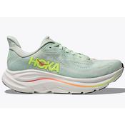 Hoka Clifton 10 Running Shoes Women's (Sea Glass Neon) image