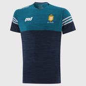 O'Neills Clare GAA Sedona 060 T-Shirt Men's (Marine Blue Silver) image