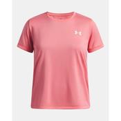 Under Armour Tech T-Shirt Girl's (Pink White 600) image