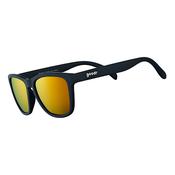 Goodr Whiskey Shots With Satan Sunglasses (Black Amber Mirrored)