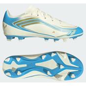 Adidas F50 Messi Club FG/MG Football Boots Kid's (White Blue IH1915) image