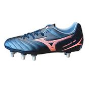 Mizuno Monarcida Neo III SG Rugby Boots Men's (Black Red) image