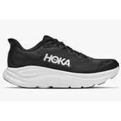 Hoka Clifton 11 Running Shoes Women's (Black White BWHT)
