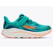 Hoka Clifton 10 Running Shoes Kid's (Blue NCQ) image