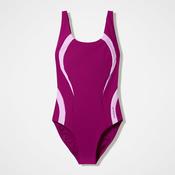 Speedo Quantaum Contour One Piece Swimsuit Women's (Purple) image