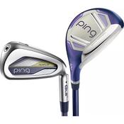 Ping GLe4 Irons Set 6 Hybrid, 7 to 9, PW &amp; SW- 6 Piece Set(Ladies Right Hand) image