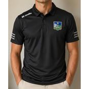 O'Neills Limerick GAA Axia 061 Polo Shirt Men's (Black) image