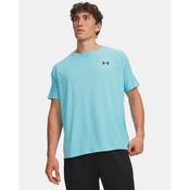 Under Armour Tech Textured T-Shirt Men's (Fresco Blue Black 481) image