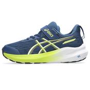 Asics GT 1000 14 PS Kid's Running Shoes (Independence Blue Neon Lime 404) image