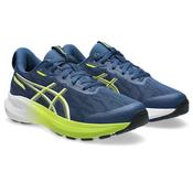 Asics GT 1000 14 GS Kid's Running Shoes (Independence Blue Neon Lime 404) image