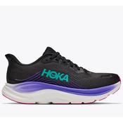 Hoka Clifton 11 Running Shoes Women's (Black Neon Nebula) image