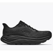 Hoka Clifton 11 Running Shoes Women's Wide (Black Black BBLC) image