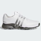 Adidas Tour360 Gore-Tex Wide Golf Shoes (Cloud White Iron Metallic ) image