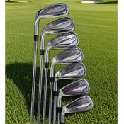 Titleist T350 5 to 9 Irons PW 43°+GW 48° 7 Iron Set EX-Rental (Men's Left Hand) image