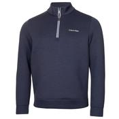 Calvin Klein Scuba 1/4 Zip Top Men's (Navy Marl)