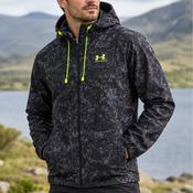 Under Armour Stretch Woven Jacket Men's (Black Green 008) image
