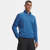 Under Armour SweaterFleece Hybrid Half Zip Men's (Aegean Blue 430) image