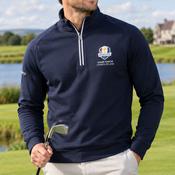 Glenmuir Ryder Cup 2027 Esk Half Zip Top Men's (Navy White) image