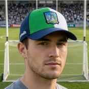 O'Neills Limerick GAA Sedona Baseball Cap Unisex (Navy Green) image