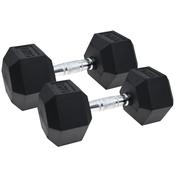 Ufe Pro Hex Dumbells 15kg X 2