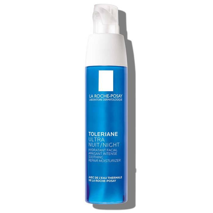 La Roche-Posay Toleriane Dermallergo Night Moisturizer for Sensitive Skin - Ultra Soothing, Repair