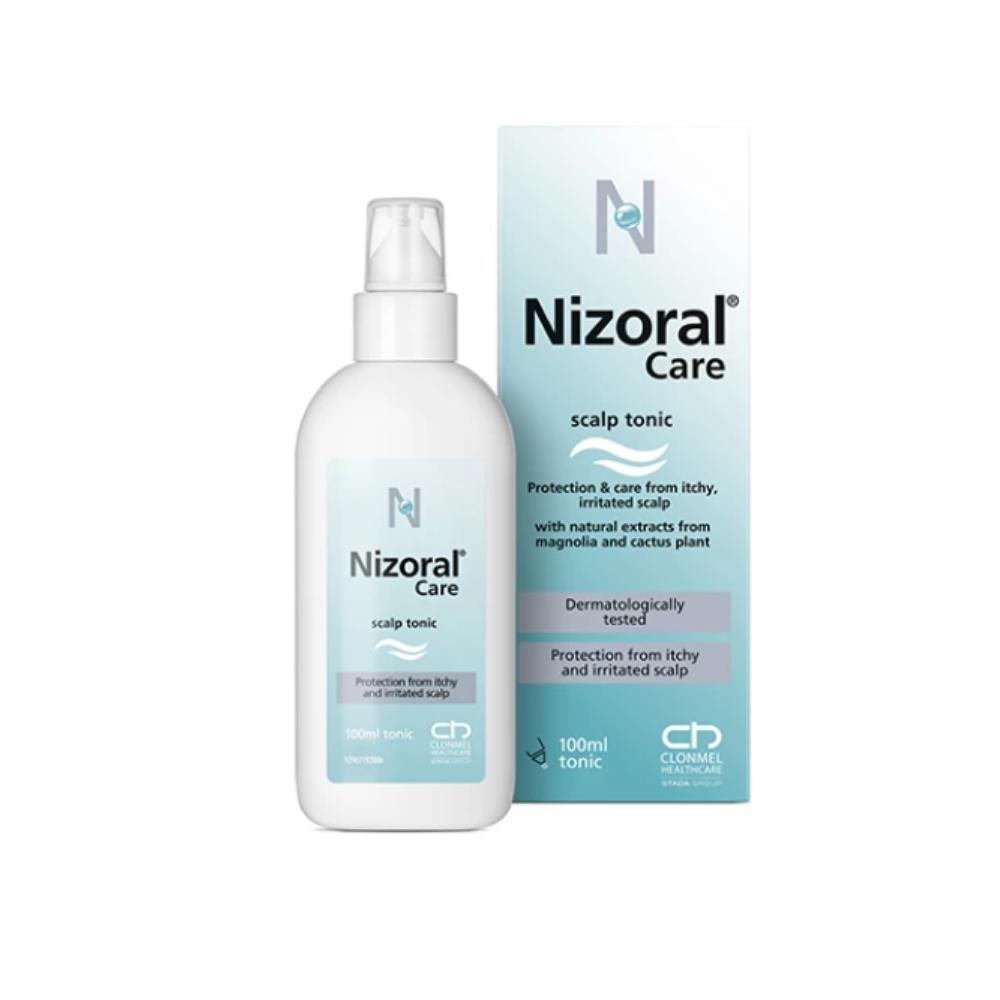 Nizoral Care Scalp Tonic 100ml - Soothes, moisturizes, protects from itchy and irritated scalp, cooling effect, Dermatologically tested