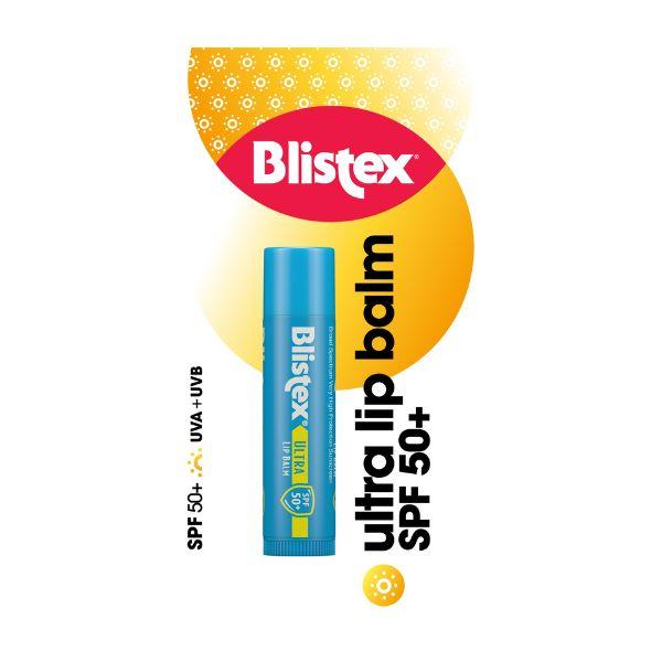 Blistex Ultra SPF 50+ Lip Balm 4.25g UVA UVB Protection