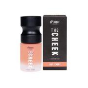 BPerfect The Cheek Liquid Blush Just Peachy 15ml - Lightweight, Buildable, Dewy Finish, Peachy Pink Shade